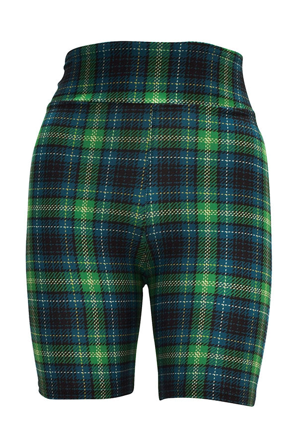 Highland Tartan Shorts-Shorts