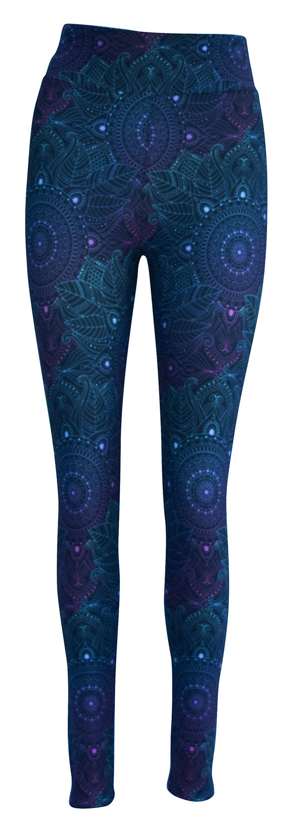 Midnight Mandala-Adult Leggings