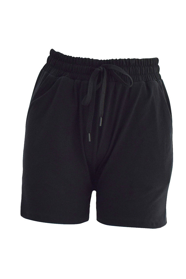 Black Magic Jogger Shorts-Jogger Shorts