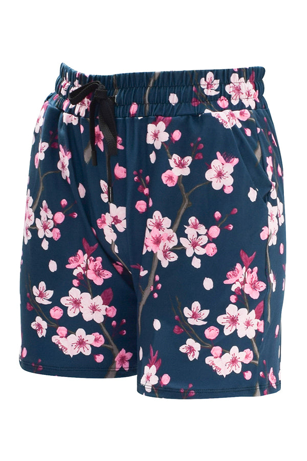 Cherry Blossom Jogger Shorts-Jogger Shorts