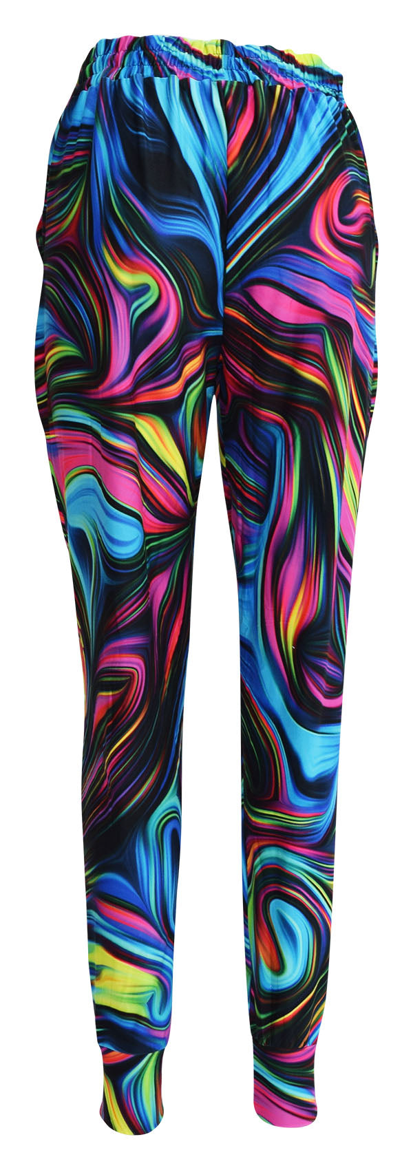 Neon Swirl Lejoggers-Joggers