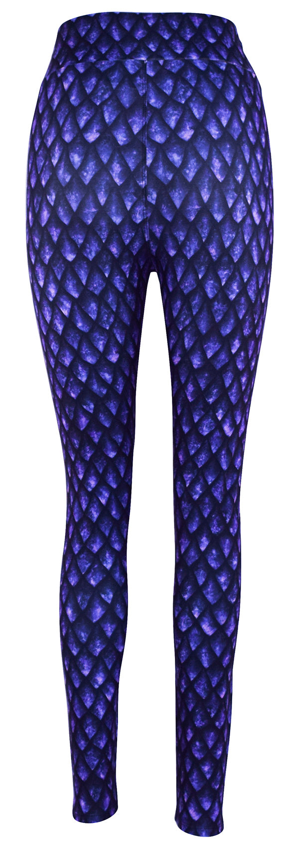 Purple Dragon Scales-Adult Leggings