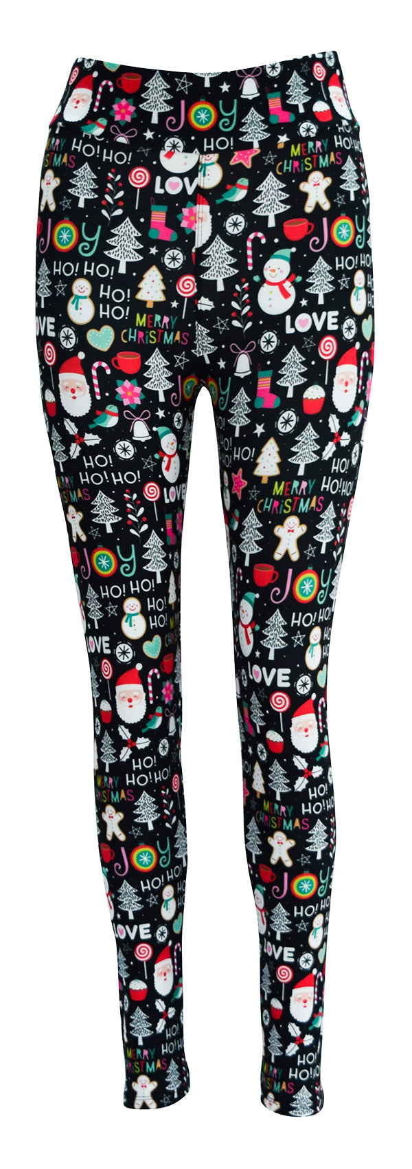 Ho Ho Holiday-Adult Leggings,LEG-XMA-A0F,LEG-XMA-A1F,LEG-XMA-A2F,LEG-XMA-A3F,LEG-XMA-A4F
