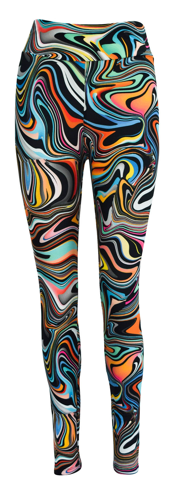 Neopolitan Swirl-Adult Leggings