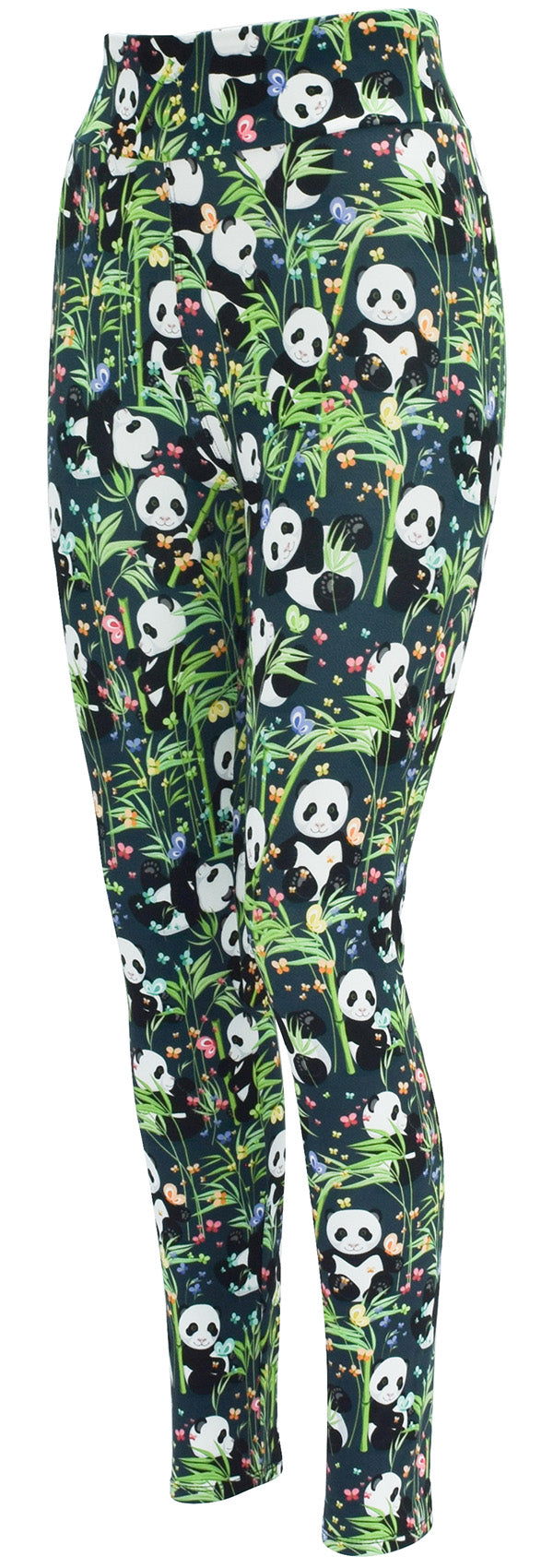 Panda On The Loose Kids-Kids Leggings