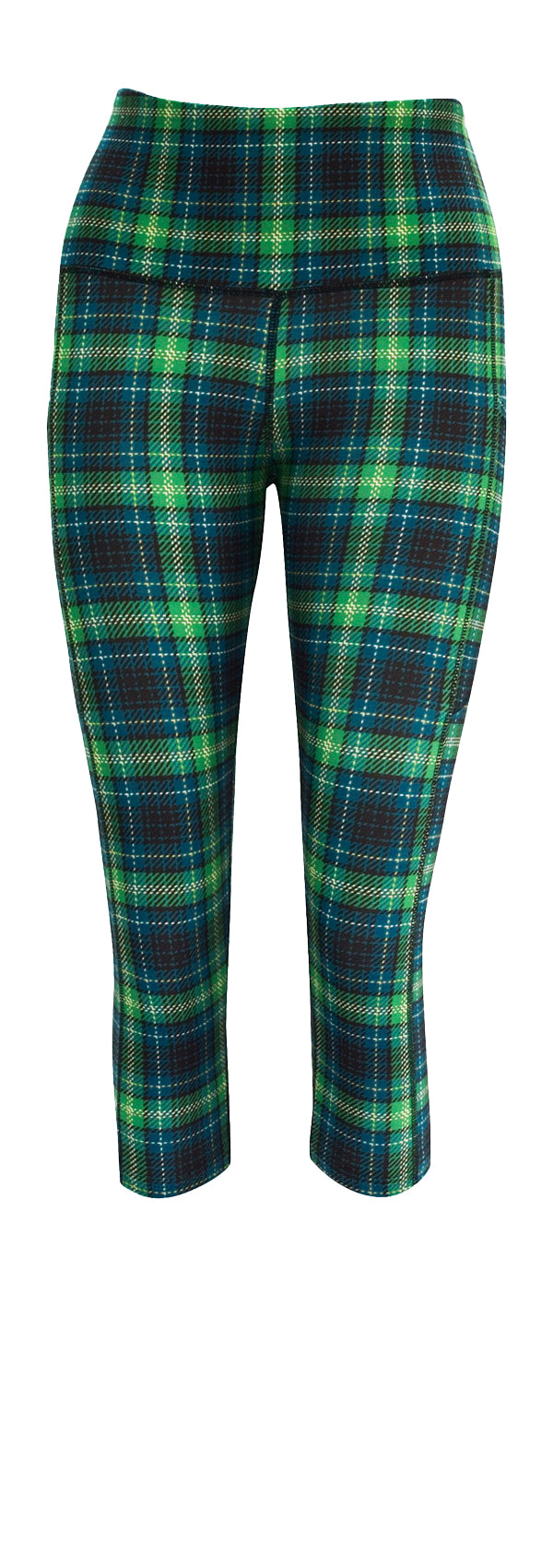 Highland Tartan + Pockets-Adult Pocket Leggings