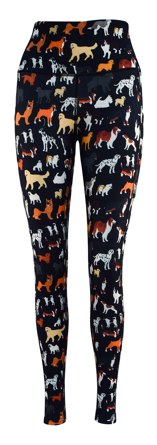 Who Let The Dogs Out + Pockets-Adult Pocket Leggings