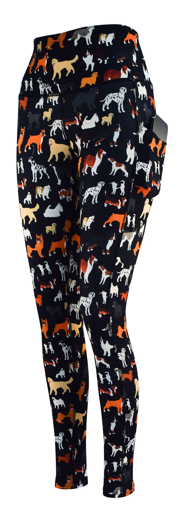 Who Let The Dogs Out + Pockets-Adult Pocket Leggings