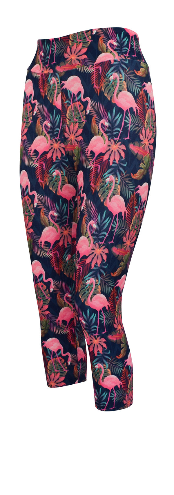 Tropical Flamingo-Adult Leggings