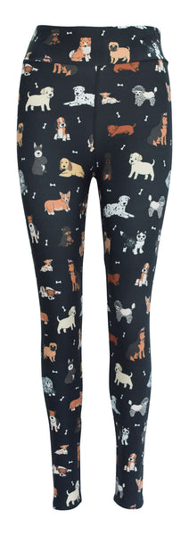 Dog breed hotsell print leggings