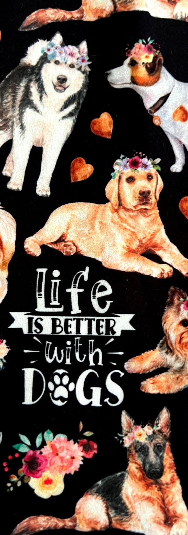 Life Is Better With Dogs-Adult Leggings