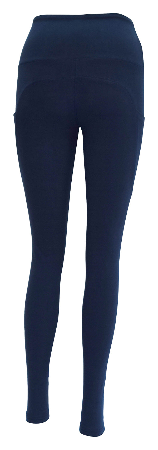 Navy Magic + Pockets-Adult Pocket Leggings